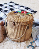 Vintage 60's Bucket Tote: Alternate View #2