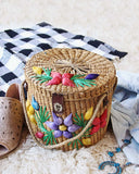 Vintage 60's Bucket Tote: Alternate View #1