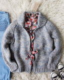 Vintage 60's Hand Knit Nubby Sweater: Alternate View #1