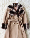Vintage 60's Russian Princess Coat: Alternate View #1