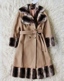 Vintage 60's Russian Princess Coat: Alternate View #2