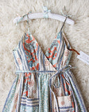 Vintage 70's Batik Pocket Dress: Alternate View #2