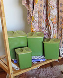 Vintage 70's Canister Set: Alternate View #3