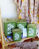 Vintage 70's Canister Set: Alternate View #1