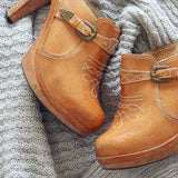 Vintage 70's Sweet Platforms: Alternate View #2