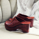 Vintage 70's Sweet Clogs: Alternate View #3
