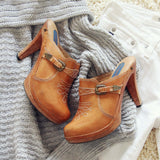 Vintage 70's Sweet Platforms: Alternate View #1
