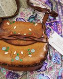 Vintage 70's Floral Bag: Alternate View #2