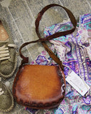 Vintage 70's Floral Bag: Alternate View #3