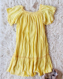 Vintage 70's Mexican Gauze Dress: Alternate View #1
