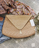 Vintage 70's Oversized Clutch: Alternate View #1