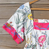 Vintage 70's Poppies Dress: Alternate View #2