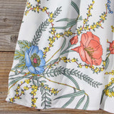 Vintage 70's Poppies Dress: Alternate View #3