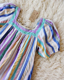 Vintage 70's Rainbow Dress: Alternate View #2
