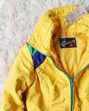 Vintage 70's Rainbow Ski Coat: Alternate View #2