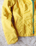 Vintage 70's Rainbow Ski Coat: Alternate View #3