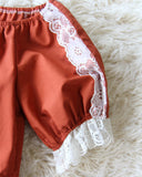 Vintage 70's Desert Rust Top: Alternate View #3