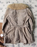 Vintage 70's Shearling & Suede Coat: Alternate View #5
