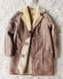 Vintage 70's Shearling Coat: Alternate View #1