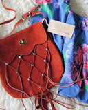 Vintage 70's Suede Tote: Alternate View #2