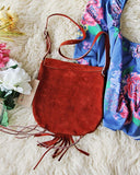 Vintage 70's Suede Tote: Alternate View #3