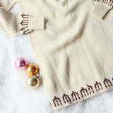 Vintage Fair Isle Knit Sweater Dress: Alternate View #3