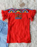 Vintage 70's Tassel Sweater: Alternate View #1