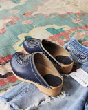 Vintage 70's Woven Clogs: Alternate View #3