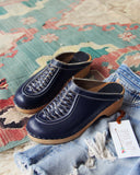 Vintage 70's Woven Clogs: Alternate View #2