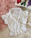 Vintage 70's Wrap Top: Alternate View #1