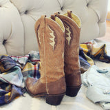 Vintage Autumn Stitch Boots: Alternate View #3