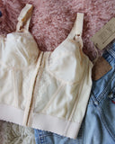 Vintage Lace Bustier: Alternate View #2