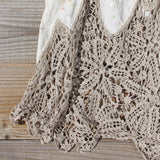 Vintage Battenburg Lace Dress: Alternate View #3