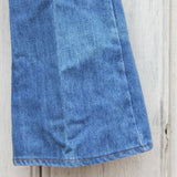 Vintage 70's Bell Bottom Jeans: Alternate View #3