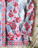 Vintage Bohemian Romance Top: Alternate View #3