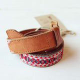 Vintage Boho Embroidered Belt: Alternate View #3