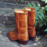 Vintage Braided Campus Boots: Alternate View #4