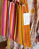 Vintage 70's Rainbow Tote: Alternate View #3
