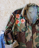Vintage Camo & Floral Jacket: Alternate View #2
