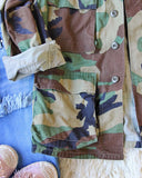 Vintage Camo & Floral Jacket: Alternate View #3