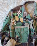 Vintage Camo & Lemon Jacket: Alternate View #2