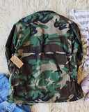 Vintage Camo & Lemon Jacket: Alternate View #4