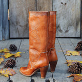Vintage Caramel Dingo Boots: Alternate View #3