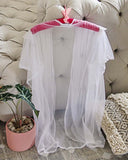Vintage Chiffon & Beaded Duster: Alternate View #3