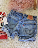 Vintage Cuffed Levi's 517: Alternate View #1