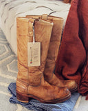 Vintage Marbled Campus Boots: Alternate View #1