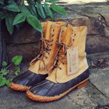 Vintage Duck Boots: Alternate View #5