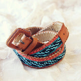 Vintage Embroidered Belt: Alternate View #2