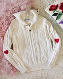 Vintage Fishermans Heart Sweater #3: Alternate View #1
