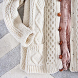 Vintage Irish Fisherman's Knit Sweater: Alternate View #3